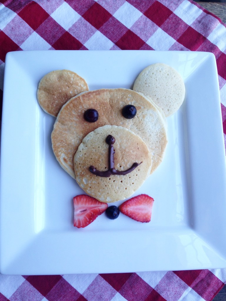 pancake teddy bear