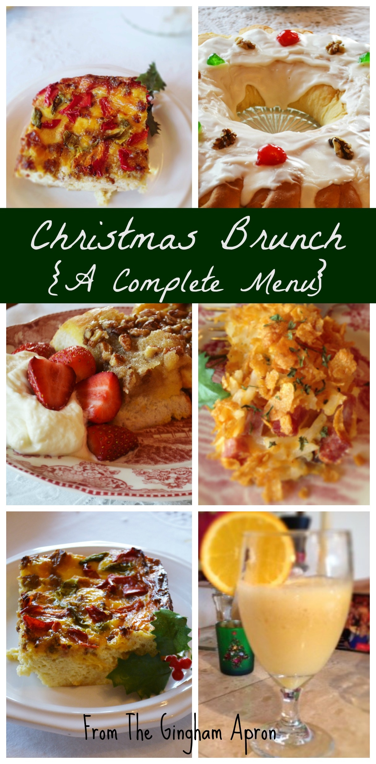 A Christmas Brunch Menu