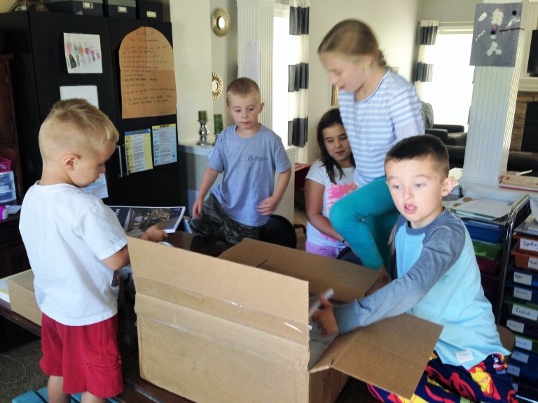 New homeschool book day
