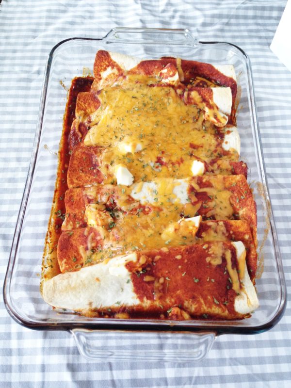 Simple Chicken Enchiladas The Gingham Apron 6754