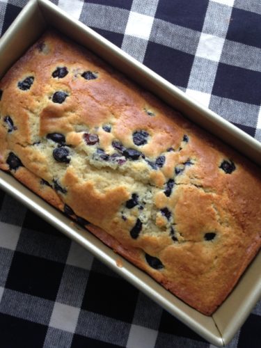 Fresh Blueberry Muffin Bread