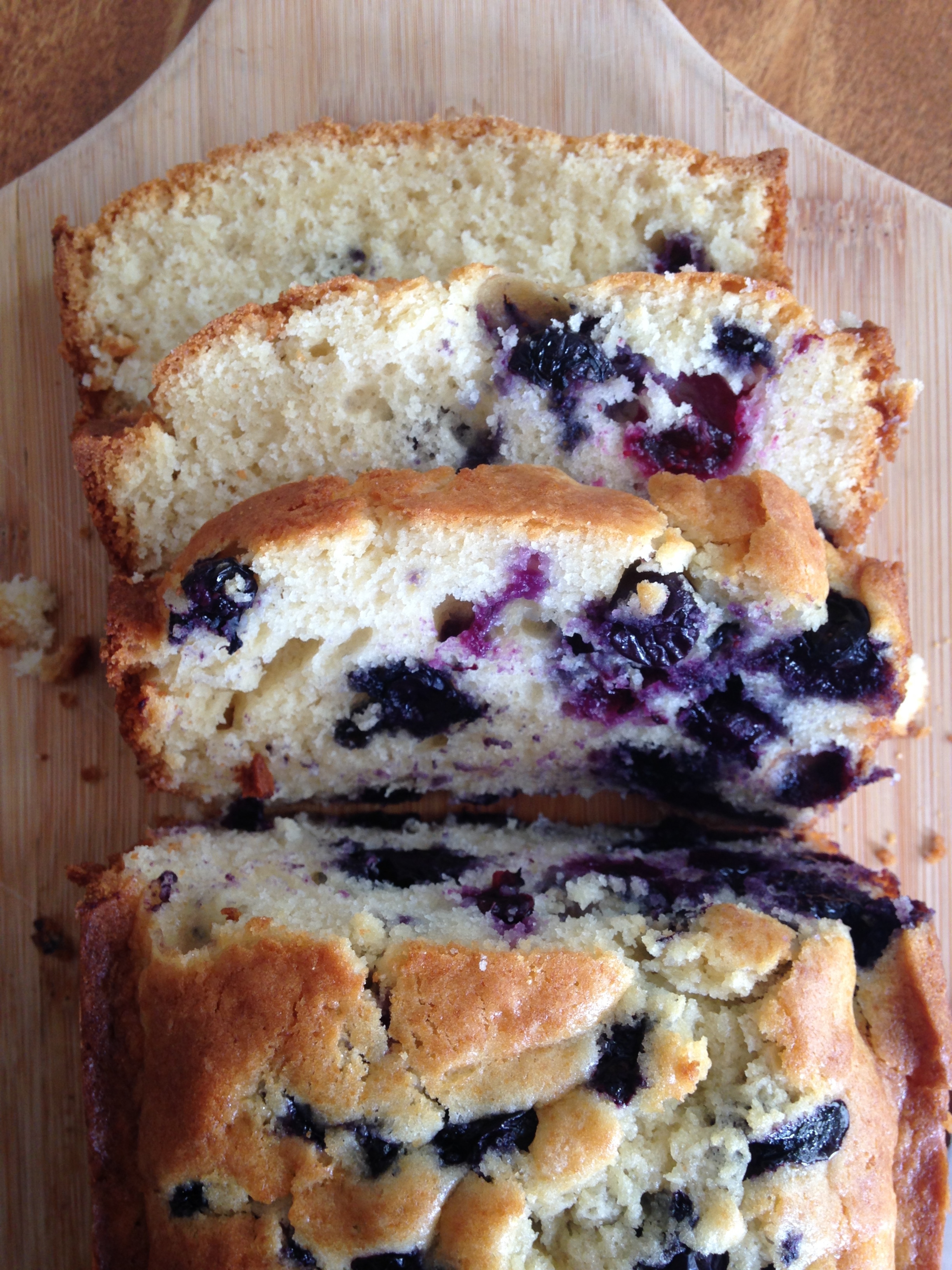 Fresh Blueberry Muffin Bread | The Gingham Apron