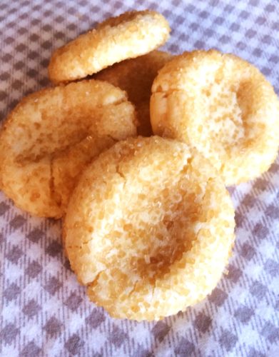 Soft Almond Sugar Cookies