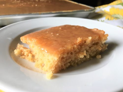 Peanut Butter Sheet Cake