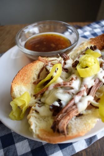 Crock Pot Italian Beef Sandwiches