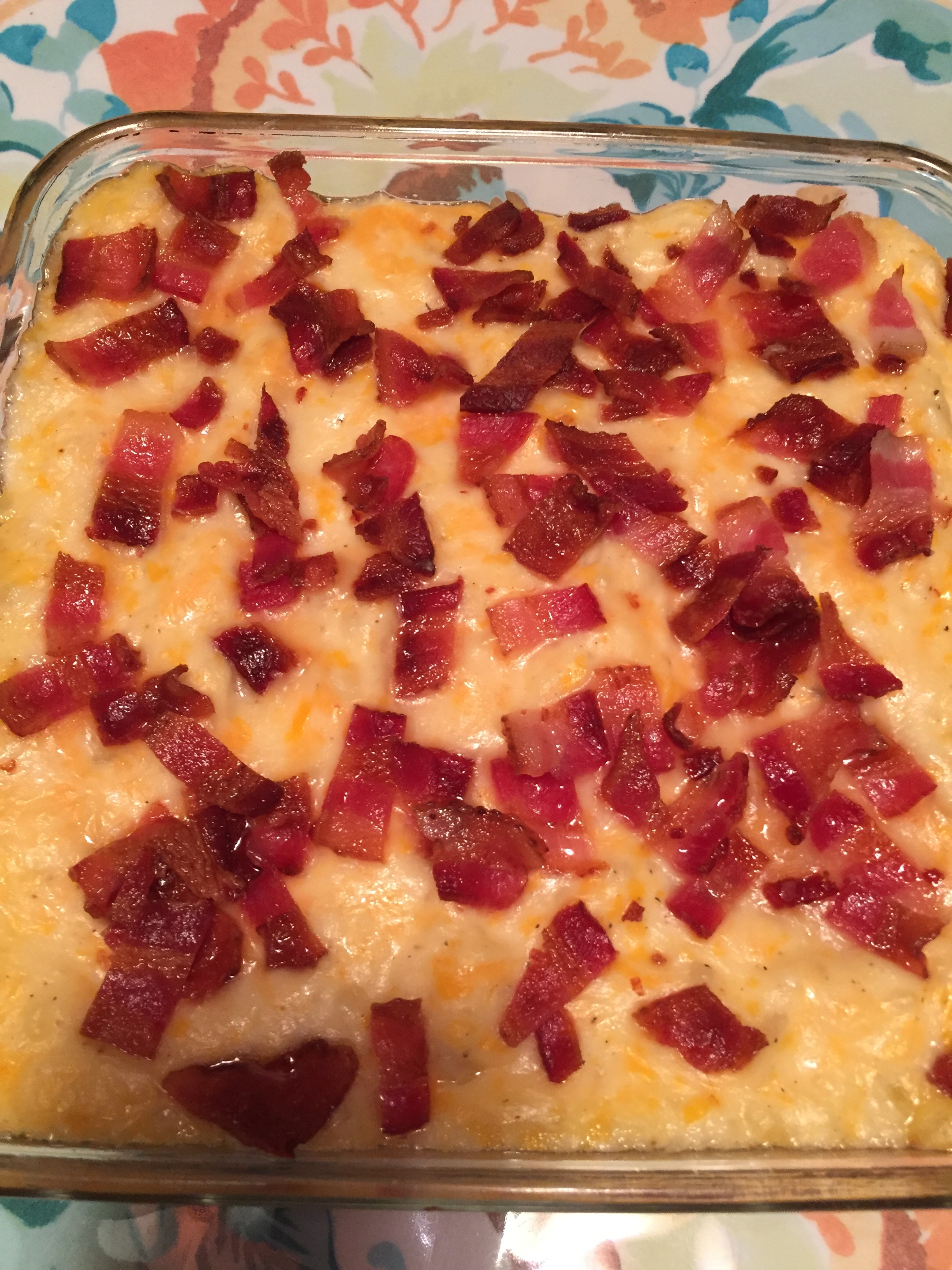 Potato and Bacon Casserole | The Gingham Apron