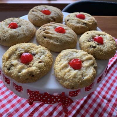 Cherry Wink Cookies