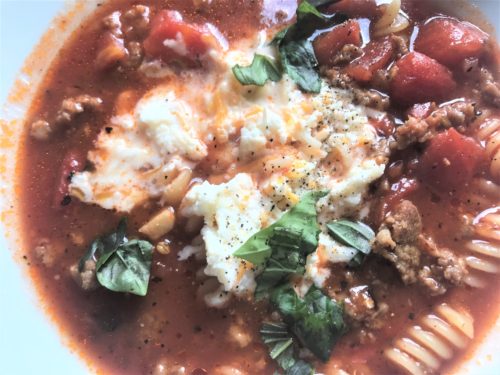 Lasagna Soup