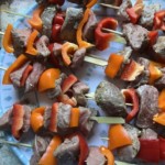 Greek Beef and Steak Kabobs